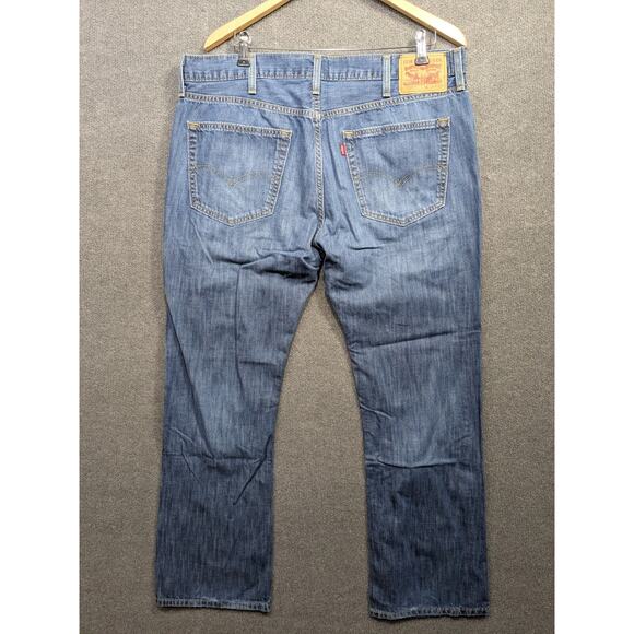 Levis 527 Bootcut Jeans Mens 38x32 Denim Pants Modern Staple Basic Modern - Picture 7 of 13
